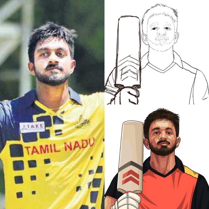 IPL 2019 Players Illustration 4